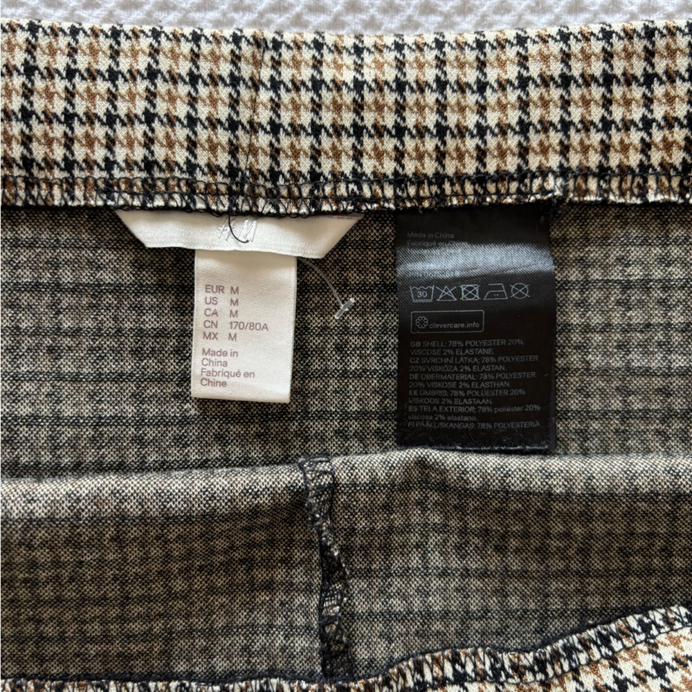 Zara Plaid Pencil Skirt - Picture 3 of 6